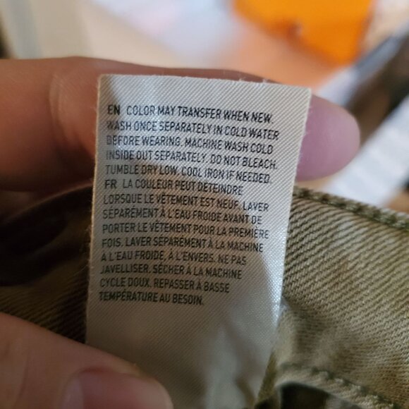 American Eagle Outfitters Jeans Mens 30x32 Tan Slim Relaxed Fit Stretch Denim - Picture 5 of 13